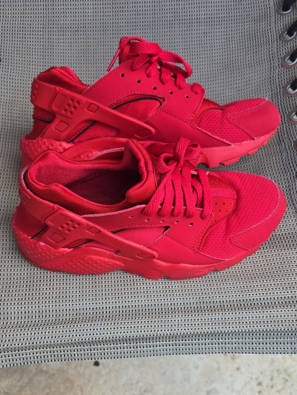 Nike Youth Red Lightweight Mesh Sneakers